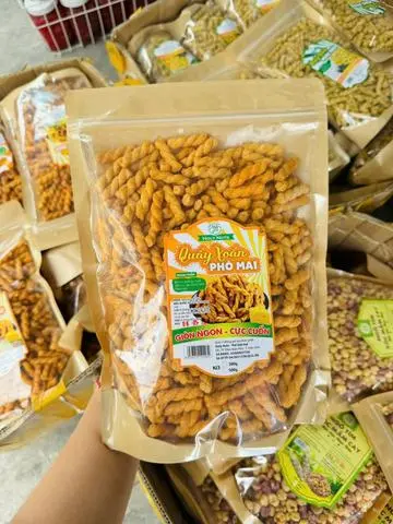 Hình ảnh Snack Quẩy Xoắn Vị Phô Mai 500g