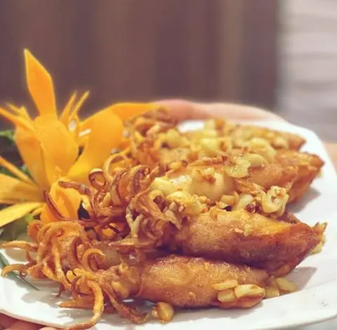 Hình ảnh Mực trứng cháy tỏi