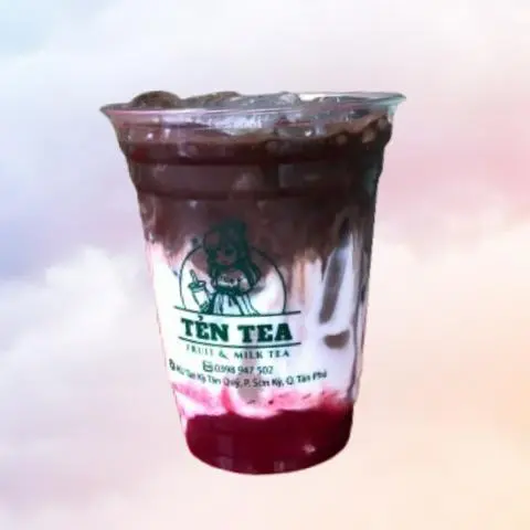 Hình ảnh Cacao latte dâu