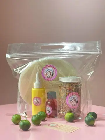 Hình ảnh Combo 5: Bánh tráng muối tép hành phi