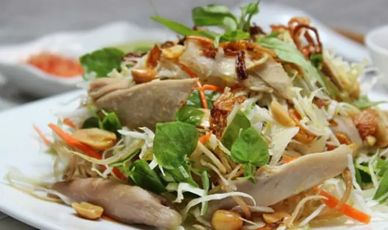 Hình ảnh 1/4 đùi trộn gỏi