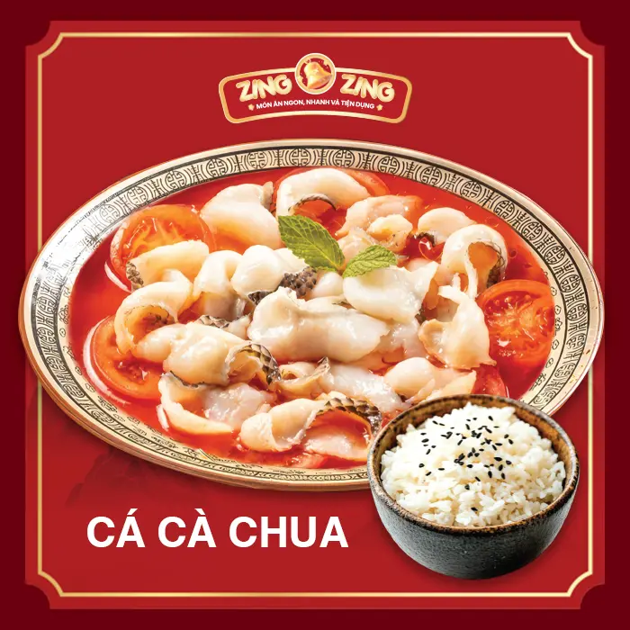 Hình ảnh CƠM CÁ CÀ CHUA