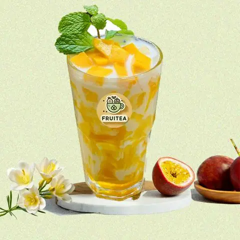 Hình ảnh Sữa Chua Sốt Xoài