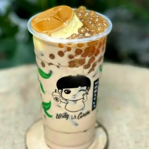 Hình ảnh Trà sữa Flan trứng tươi - size L