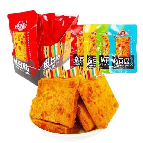 Hình ảnh 2 Gói Đậu Hủ Chả Cá Tẩm Vị Cay- gói 20g