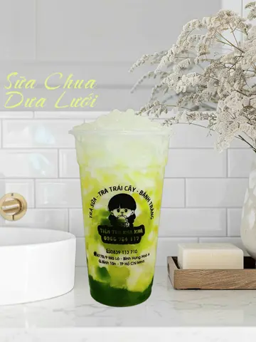 Hình ảnh Sữa chua Dưa Lưới 