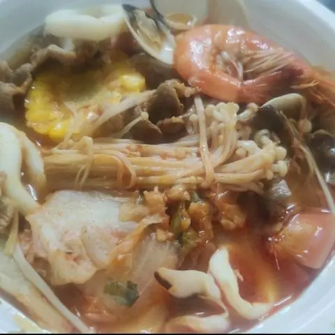 Hình ảnh Hải sản  + Bò + nấm