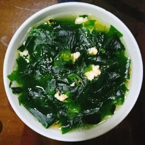 Hình ảnh canh rong biển ko thịt 