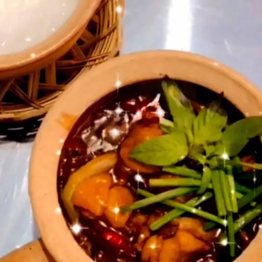 Hình ảnh Gà singapore không cay - cháo - gà