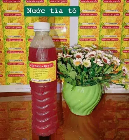 Hình ảnh Trà tía tô