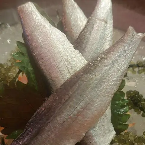 Hình ảnh Sashimi Cá Trích Ngâm Dấm