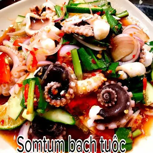 Hình ảnh Somtum bạch tuộc