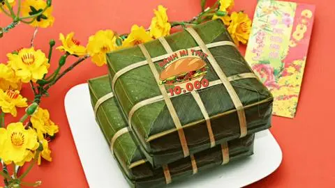 Hình ảnh Bánh chưng 500gr