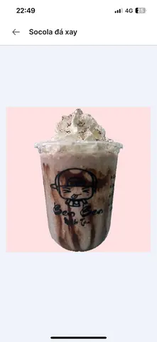 Hình ảnh socola đá xay