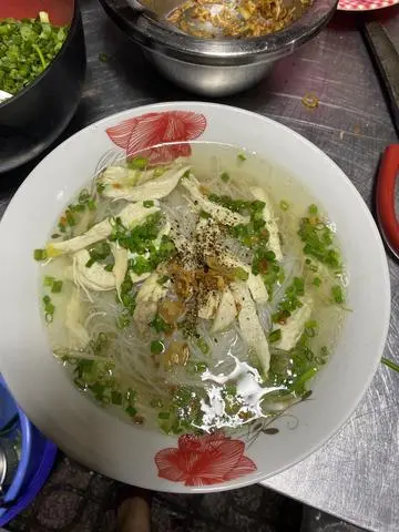Hình ảnh Bún gạo gà xé