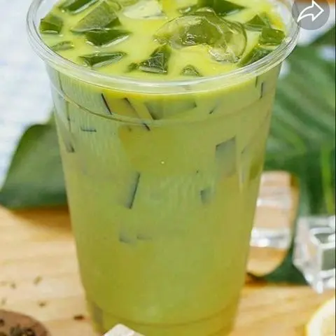 Hình ảnh Trà sữa thái xanh (M)