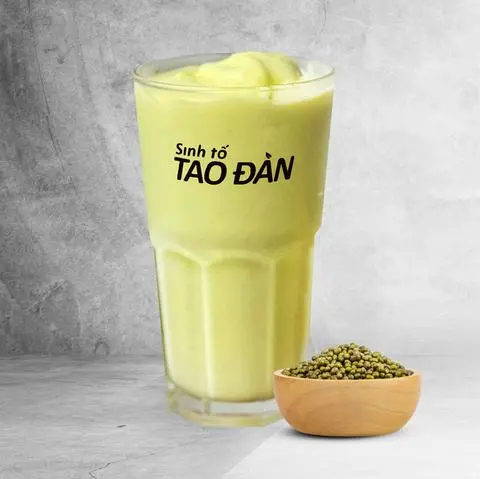 Hình ảnh Sinh Tố Bơ Dừa Đậu Xanh