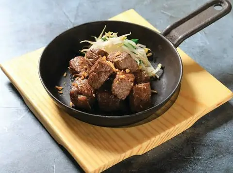 Hình ảnh Sautee beef in yakitori sauce- Bò áp chảo sốt yakitori
