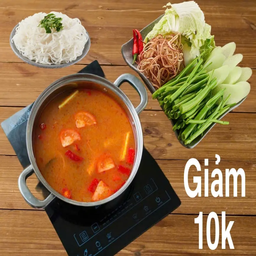 Hình ảnh Combo Rau Bún Nước Lẩu Thái