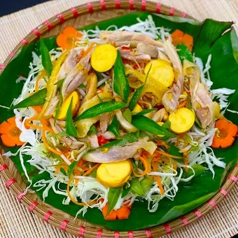Hình ảnh gỏi rau thêm 