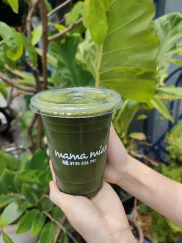Hình ảnh Rau Má Đậu Xanh - Ly Không Đá 1000ML - Siêu Khổng Lồ