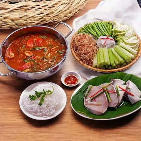 Hình ảnh Lẩu măng chua cá bớp ( Lẩu Nhỏ)