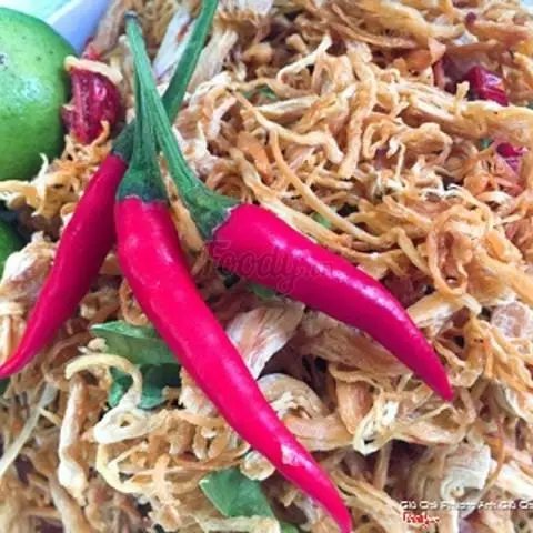 Hình ảnh Khô gà lá chanh
