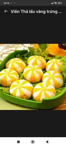Hình ảnh Viên thả lẩu vàng 4 Viên 