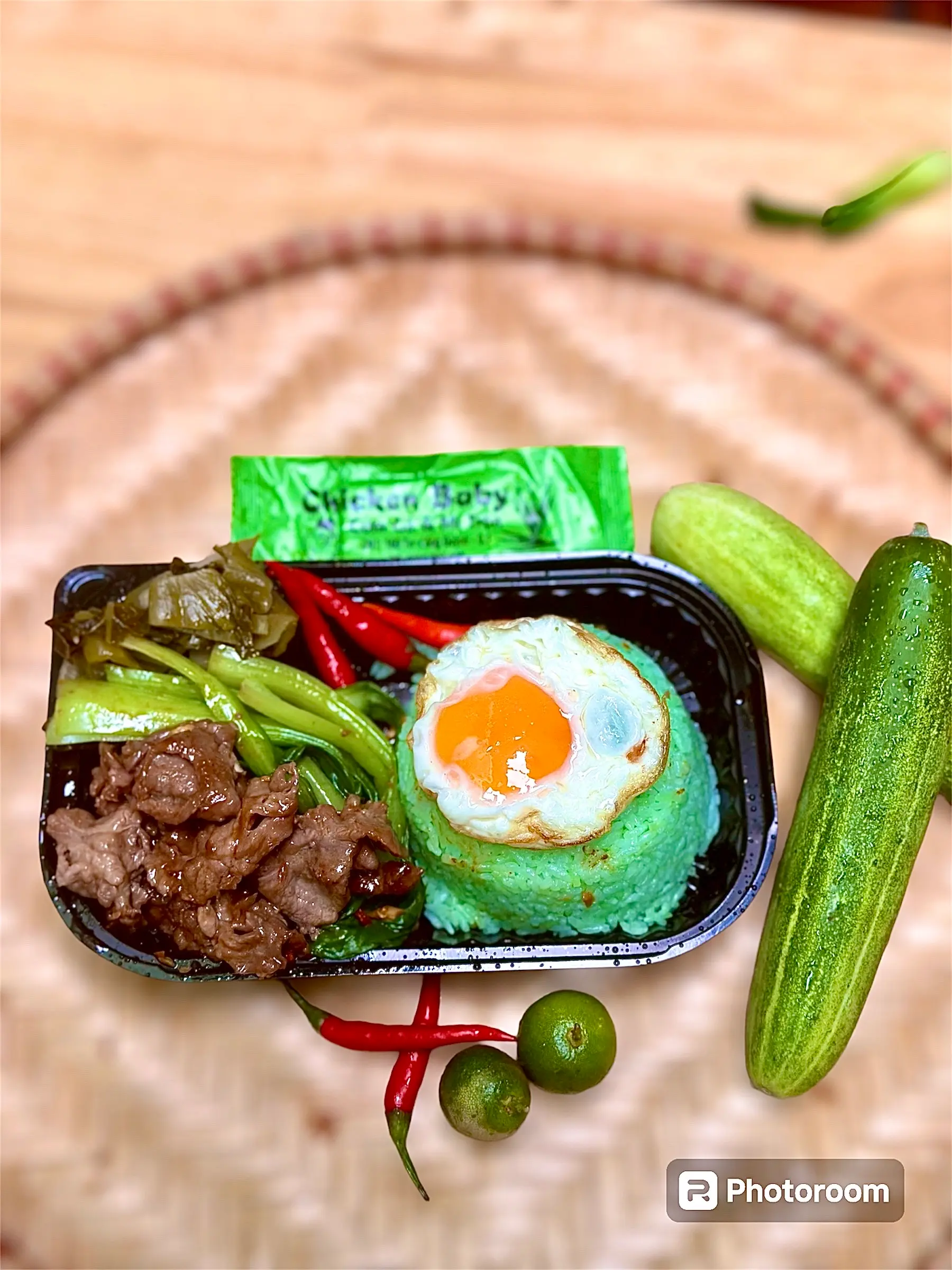 Hình ảnh Cơm bò xào cải thìa - Ốp La