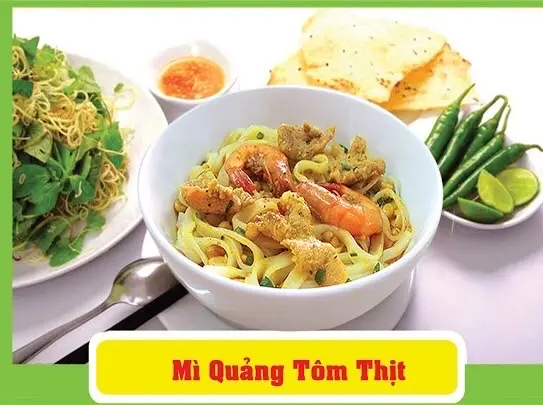 Hình ảnh Mì quảng tôm thịt