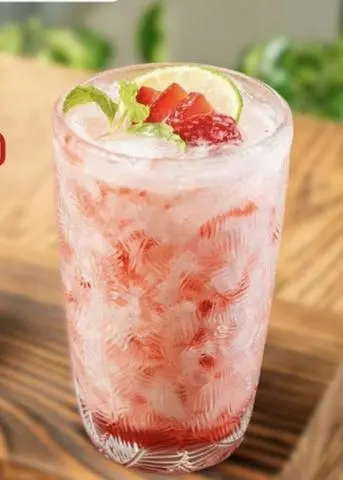 Hình ảnh Sữa chua nha đam dâu