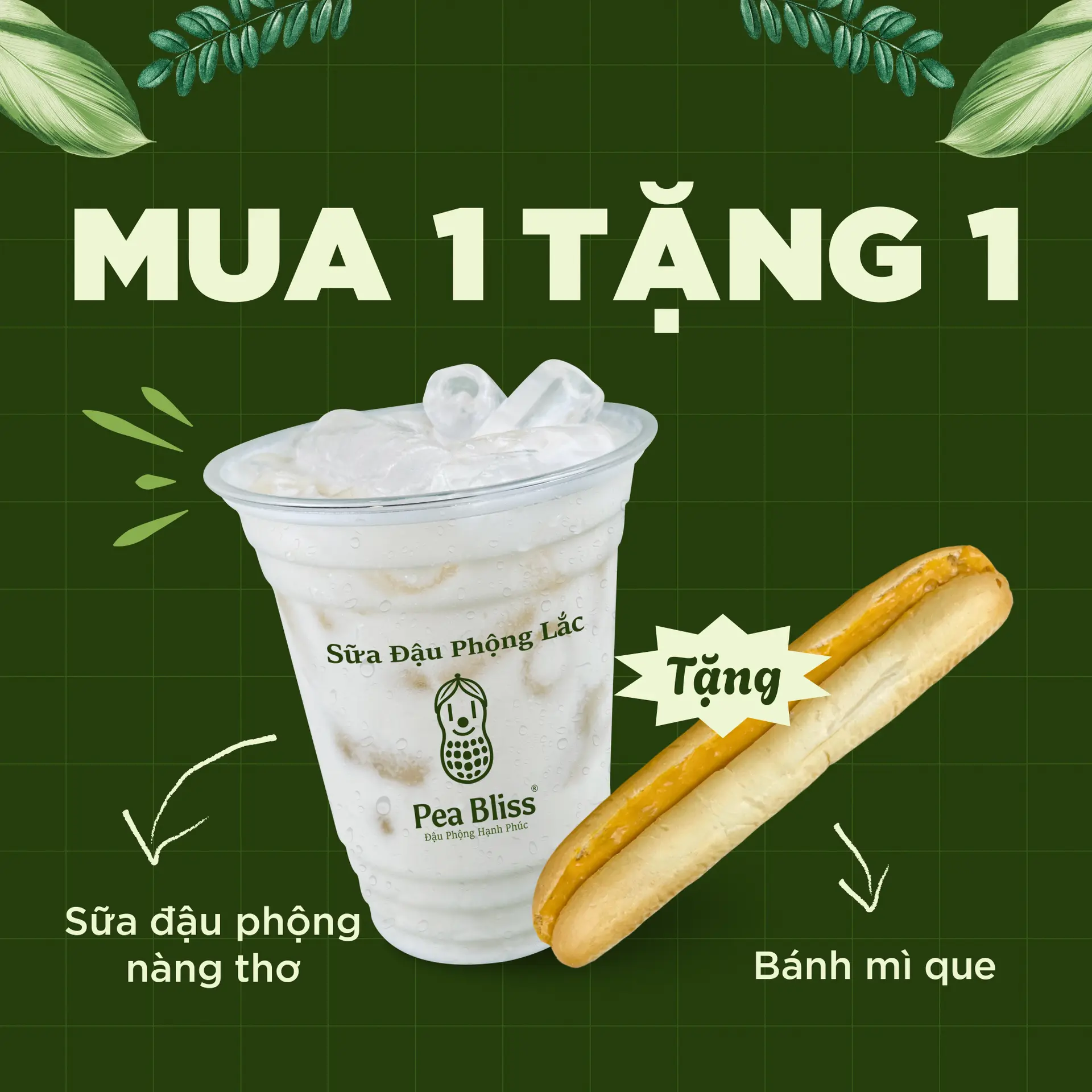 Hình ảnh UỐNG 1 LY - THÊM 1 MÓN