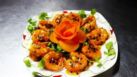 Hình ảnh Tôm sốt chanh dây
