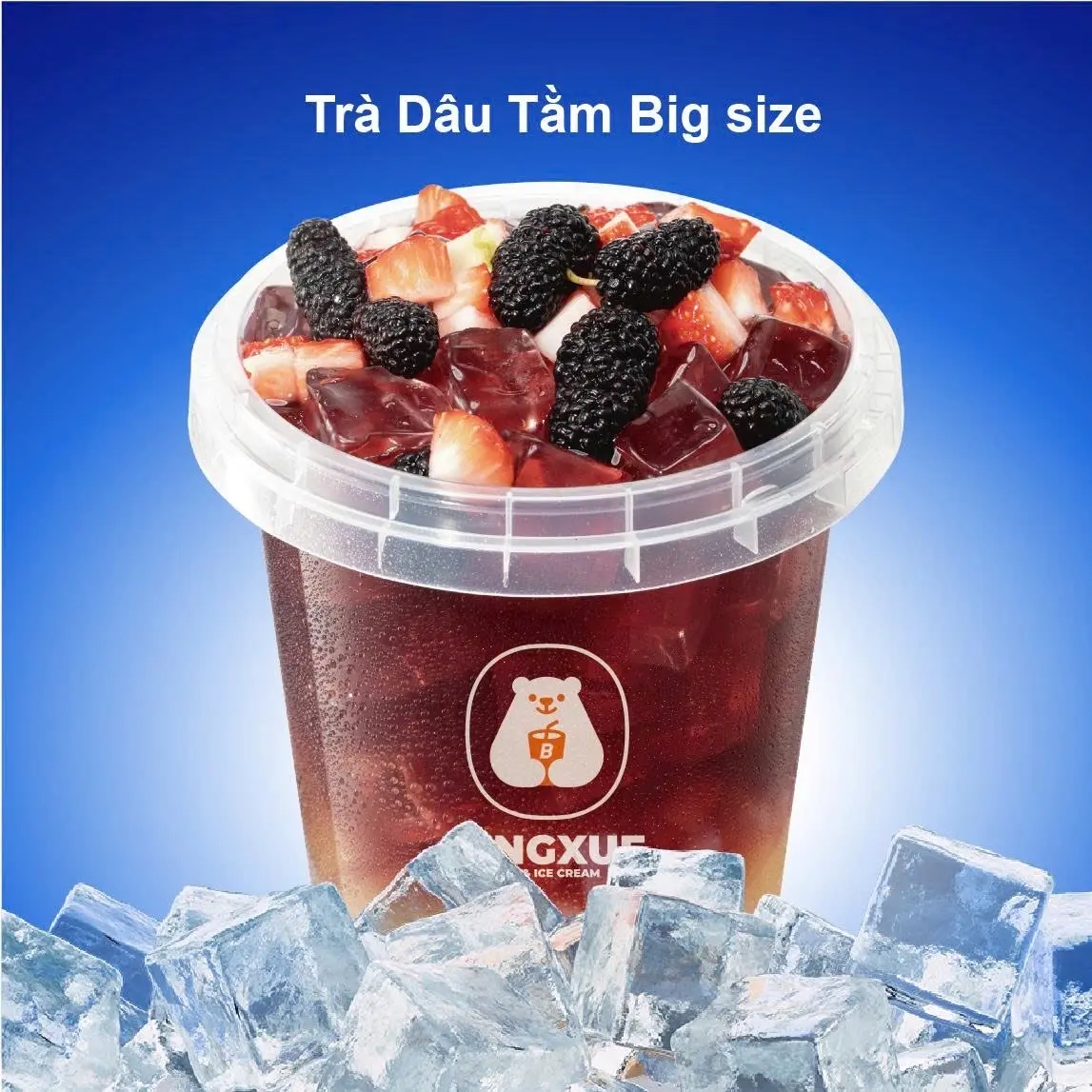 Hình ảnh Trà Dâu Tằm Big Size