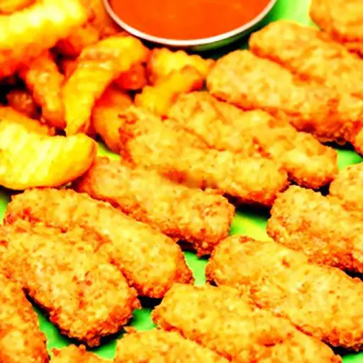 Hình ảnh 5 phô mai que + trà chanh