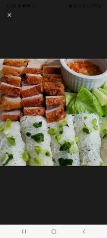 Hình ảnh bánh hỏi heo quay