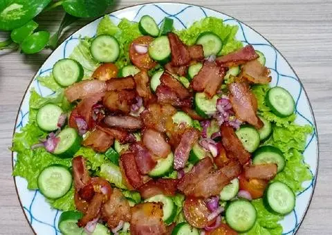 Hình ảnh Bacon salad - 100g bacons