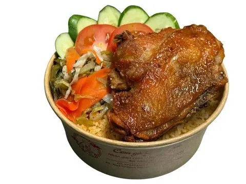 Hình ảnh cơm chiẻn dương châu má đùi