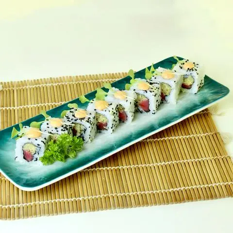 Hình ảnh ROLL CÁ HỒI SỐT DYNAMITE 