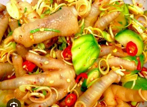 Hình ảnh Chân gà sốt Thái
