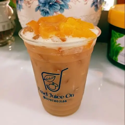 Hình ảnh Trà hồng xoài đào