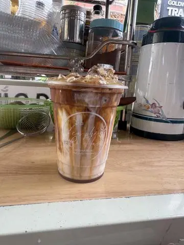 Hình ảnh sữa tươi cà phê caramel