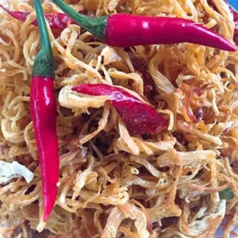 Hình ảnh Khô gà cay không lá chanh