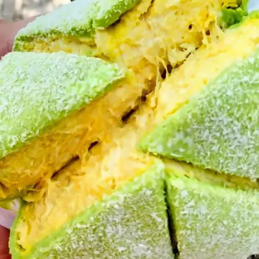 Hình ảnh Bánh Phú Sĩ lá dứa