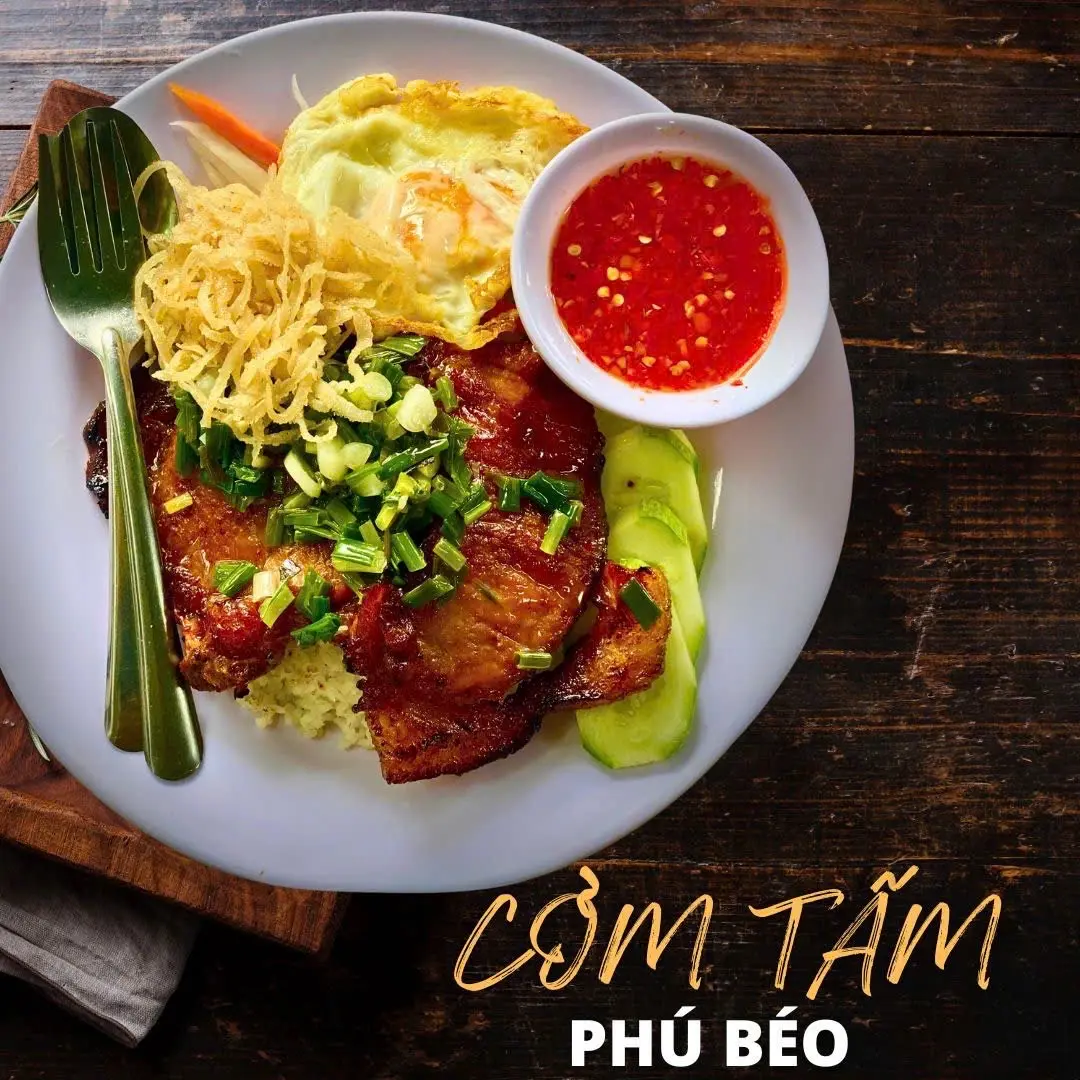 Hình ảnh Cơm tấm sườn bì opla