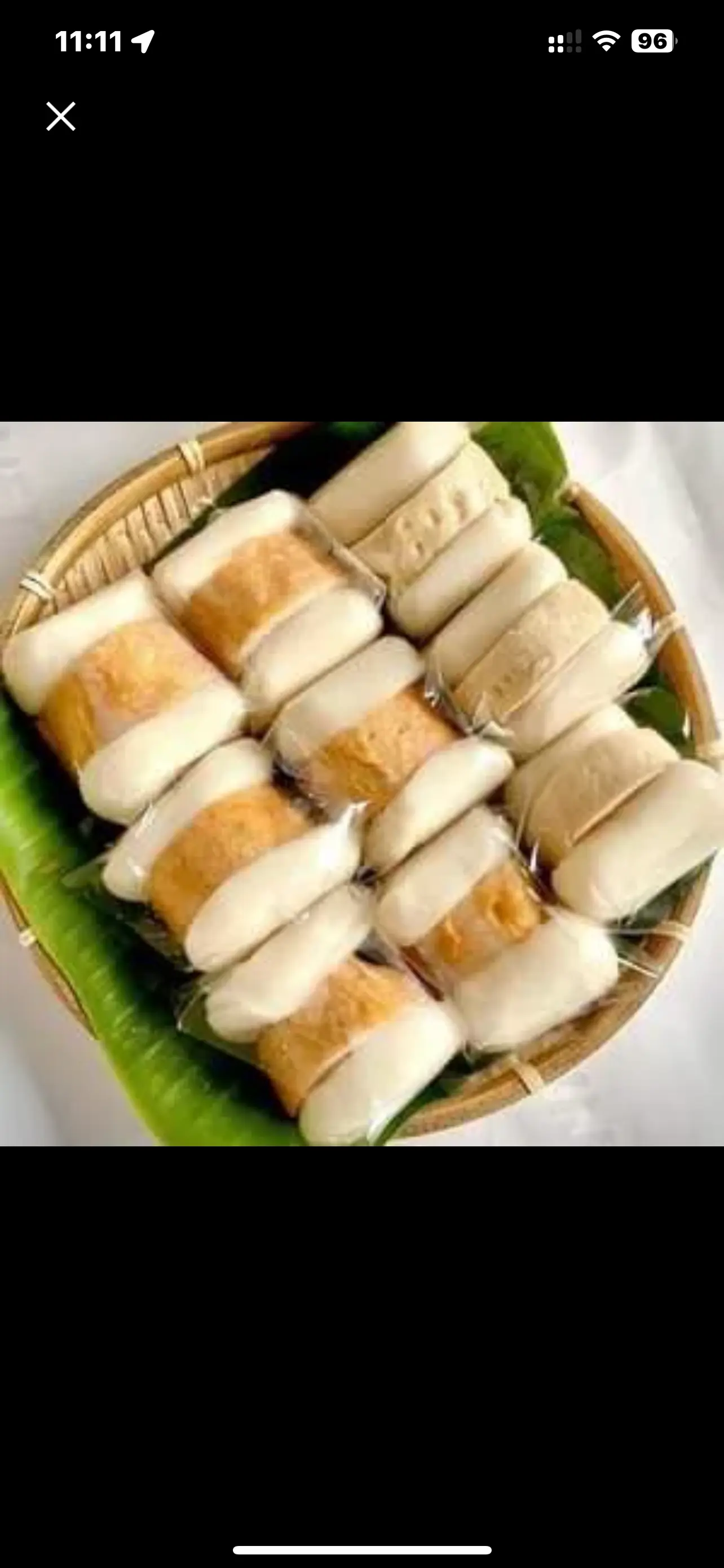 Hình ảnh Bánh dày kẹp chả chiên