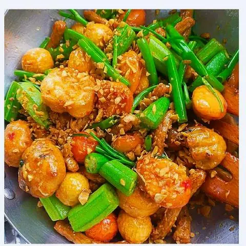 Hình ảnh Viên Chiên Đã Chọn + Sốt Mắm Tỏi