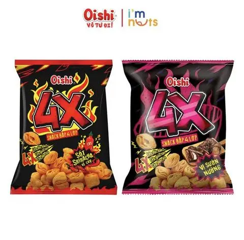 Hình ảnh Snack x4 vị sốt siracha