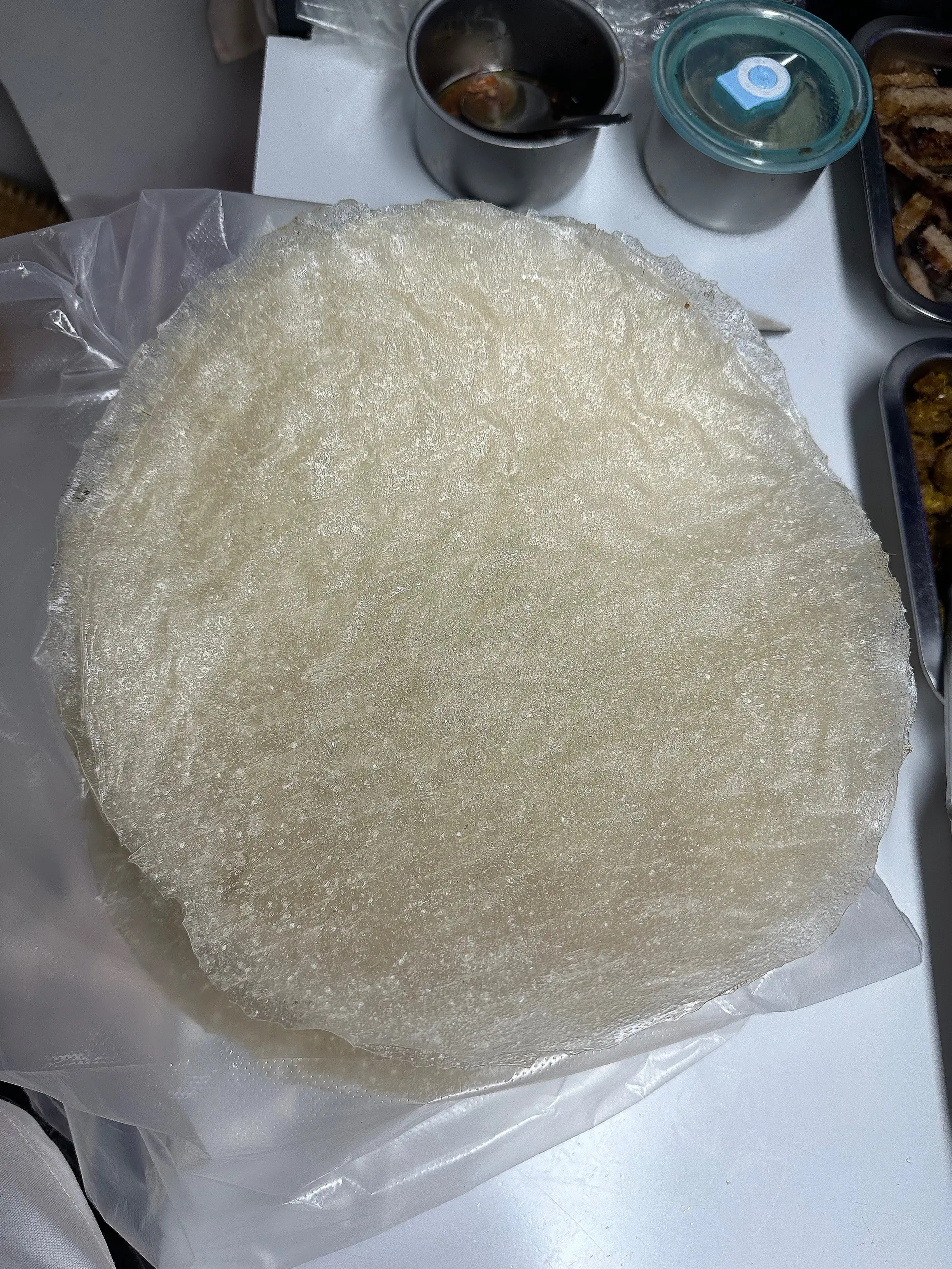 Hình ảnh bánh tráng giòn dày (10 cái)