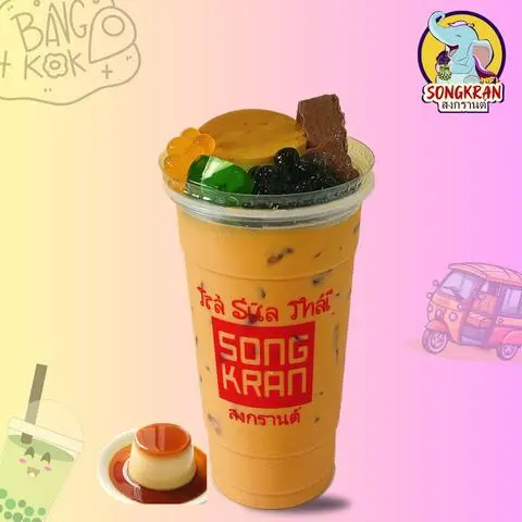 Hình ảnh Trà Sữa Thái Đỏ Songkran Đặc Biệt